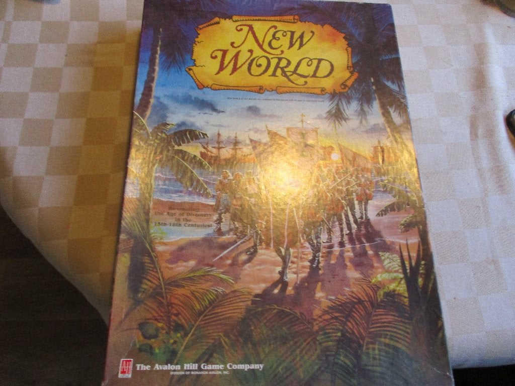 bordspel van Avalon Hill New World strategiespel, Een of twee spelers, Ophalen of Verzenden, Nieuw