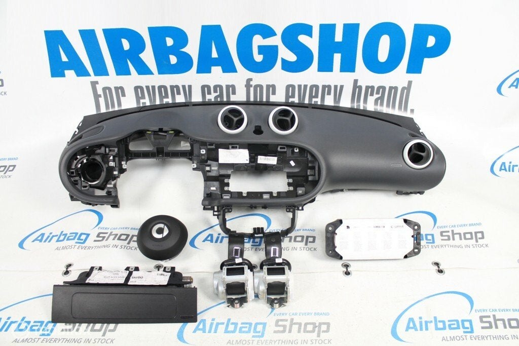 Airbag set Dashboard zwart Smart Fortwo 453 2014-..