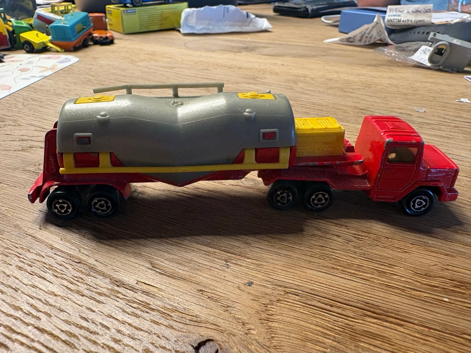 Majorette 379 Magirus Semi Powder Transporter (1979-1985), Ophalen of Verzenden, Gebruikt
