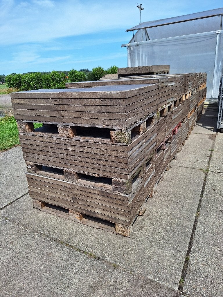 1000 Grijze betontegels 40x60x5cm, Tuin en Terras, Ophalen, Gebruikt