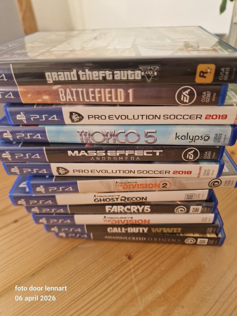PS5 Disc Versie Compleet met PS4 Games, Houder & Controller, Ophalen of Verzenden