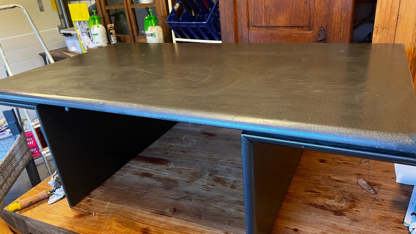 Leolux salontafel, Ophalen, Gebruikt, 100 tot 150 cm, Leolux 40 jaar oud