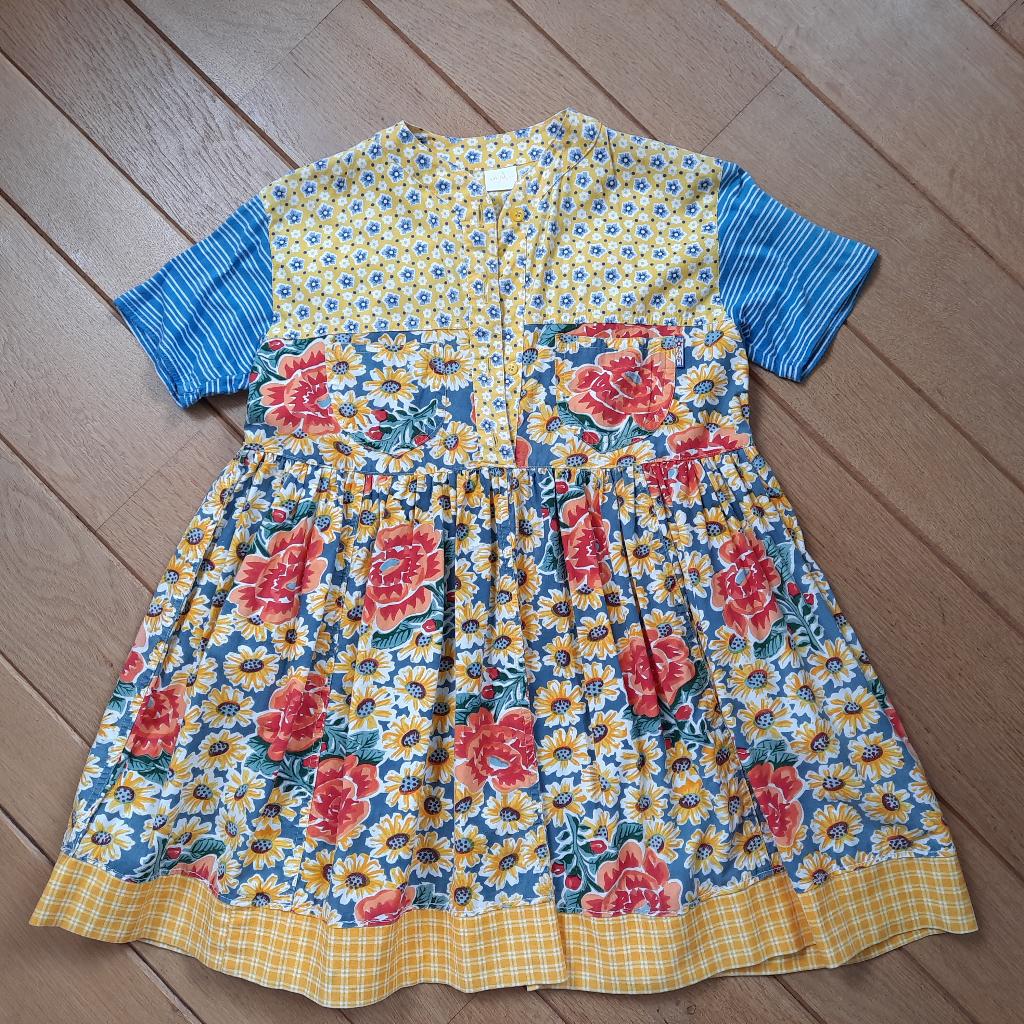 OILILY jurk geel bloemen maat 110, Ophalen, Meisje, Oilily, Zo goed als nieuw