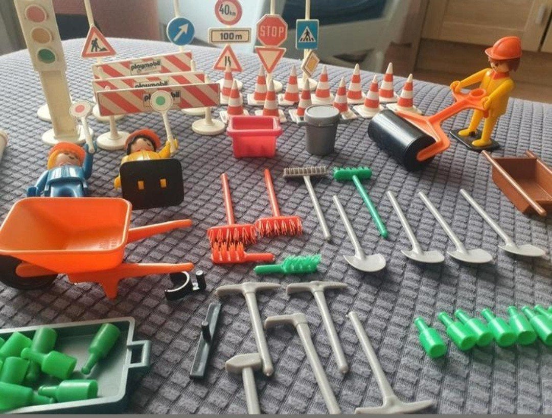 Playmobile bak vol vintage, Ophalen of Verzenden, Gebruikt