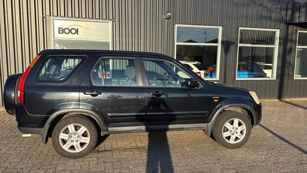 Honda CR-V 2.0 I 4x4 Clima Trekhaak VASTE PRIJS, 1998 cc, Stof, 1429 kg, Zwart