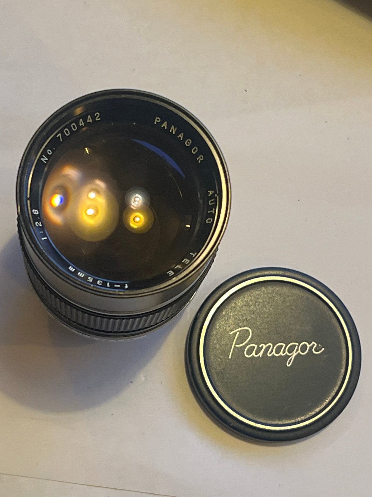 Panagor Auto Tele 1:2.8 f=135mm lens M42, Overige merken, Gebruikt, Overige vattingen, Handmatige focus
