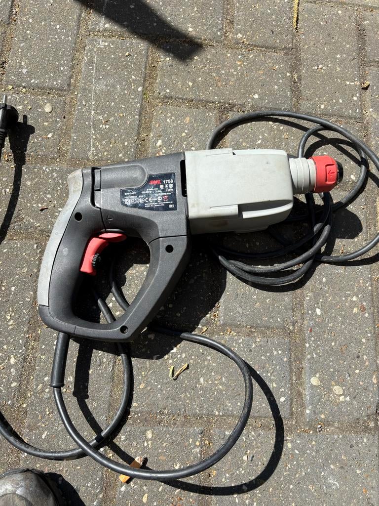 Skil Klopboormachine 1758 - 750W, Klopboormechanisme, Ophalen, Boormachine, Gebruikt