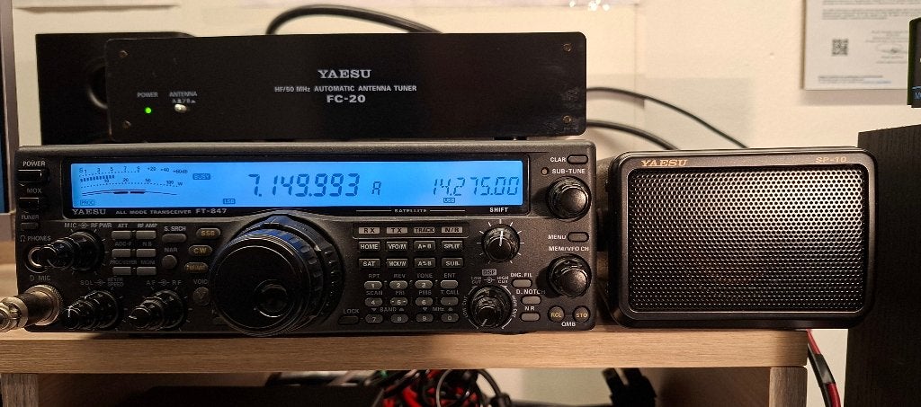Mooie FT-847, Telecommunicatie, Ophalen, Gebruikt, Zender en Ontvanger