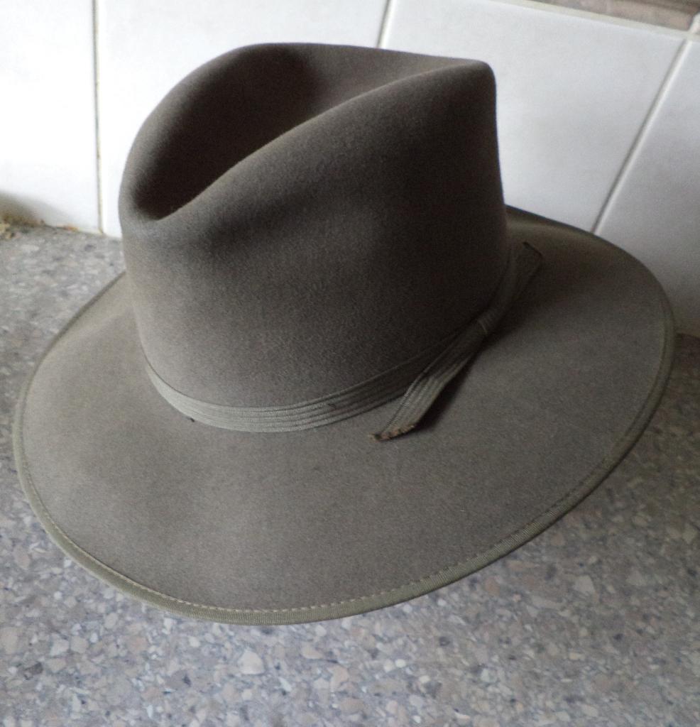 Vintage Fedora hoed jaren 50 John Howarth, Ophalen of Verzenden, Zo goed als nieuw, Hoed