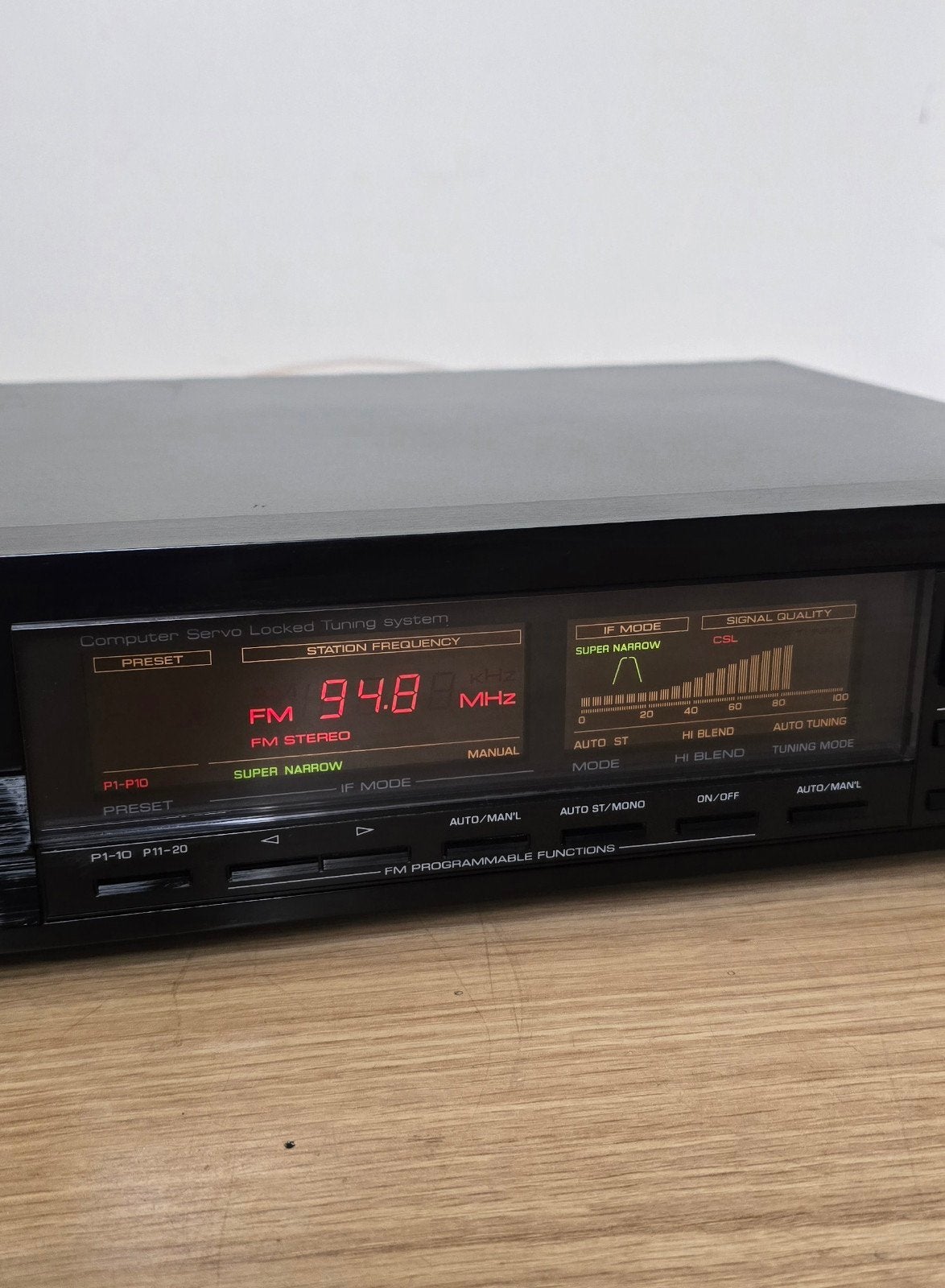 Yamaha Natural Sound AM/FM Stereo Tuner TX-900, Audio, Tv en Foto, Ophalen of Verzenden, Gebruikt, Analoog