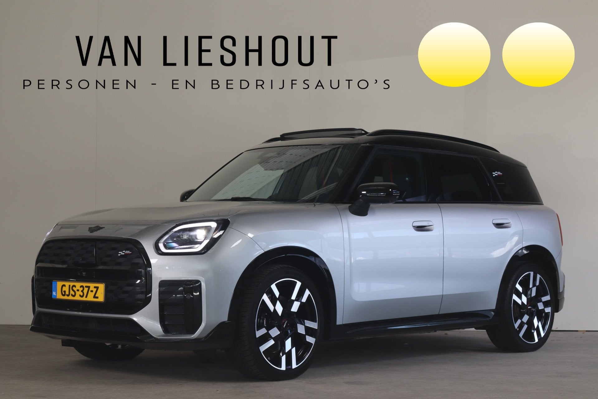 MINI Countryman E John Cooper Works M 66.5 kWh NL-Auto! Pano, Auto's, Gebruikt, 750 kg, Countryman, 24 min