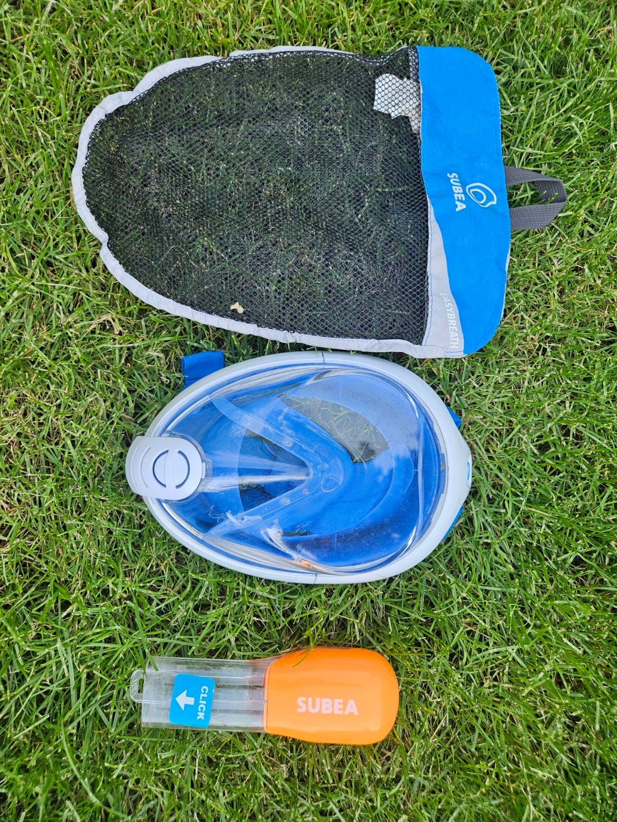 Subsea Easybreath Snorkelmasker - Maat S/M, Ophalen of Verzenden, Gebruikt, Duikbril of Snorkel