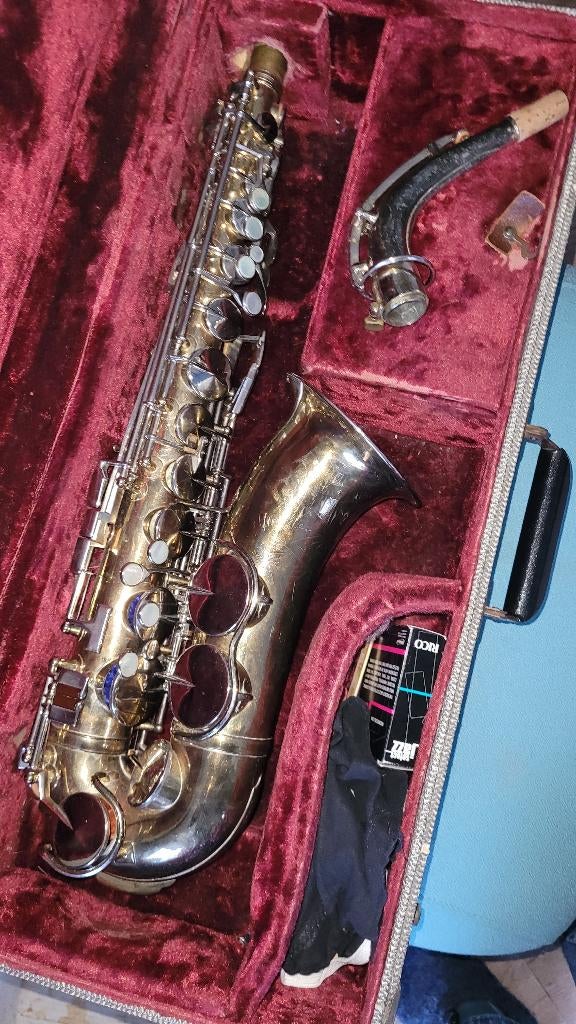 Alt saxofoon King Zephyr, Muziek en Instrumenten, Blaasinstrumenten | Saxofoons, Ophalen, Gebruikt, Alt, Met koffer
