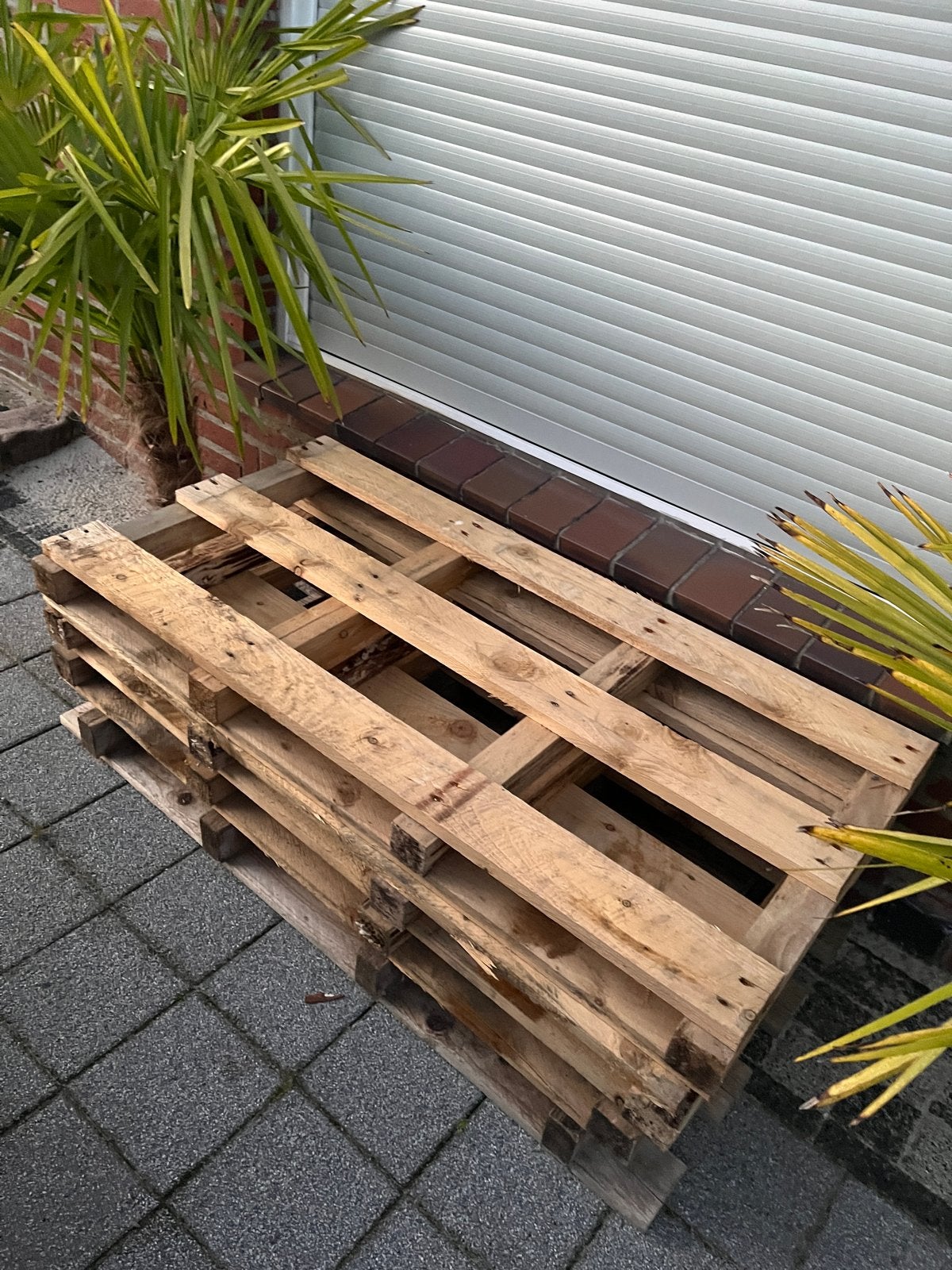 Free pallets, Ophalen, Gebruikt, 50 mm of meer, Pallet