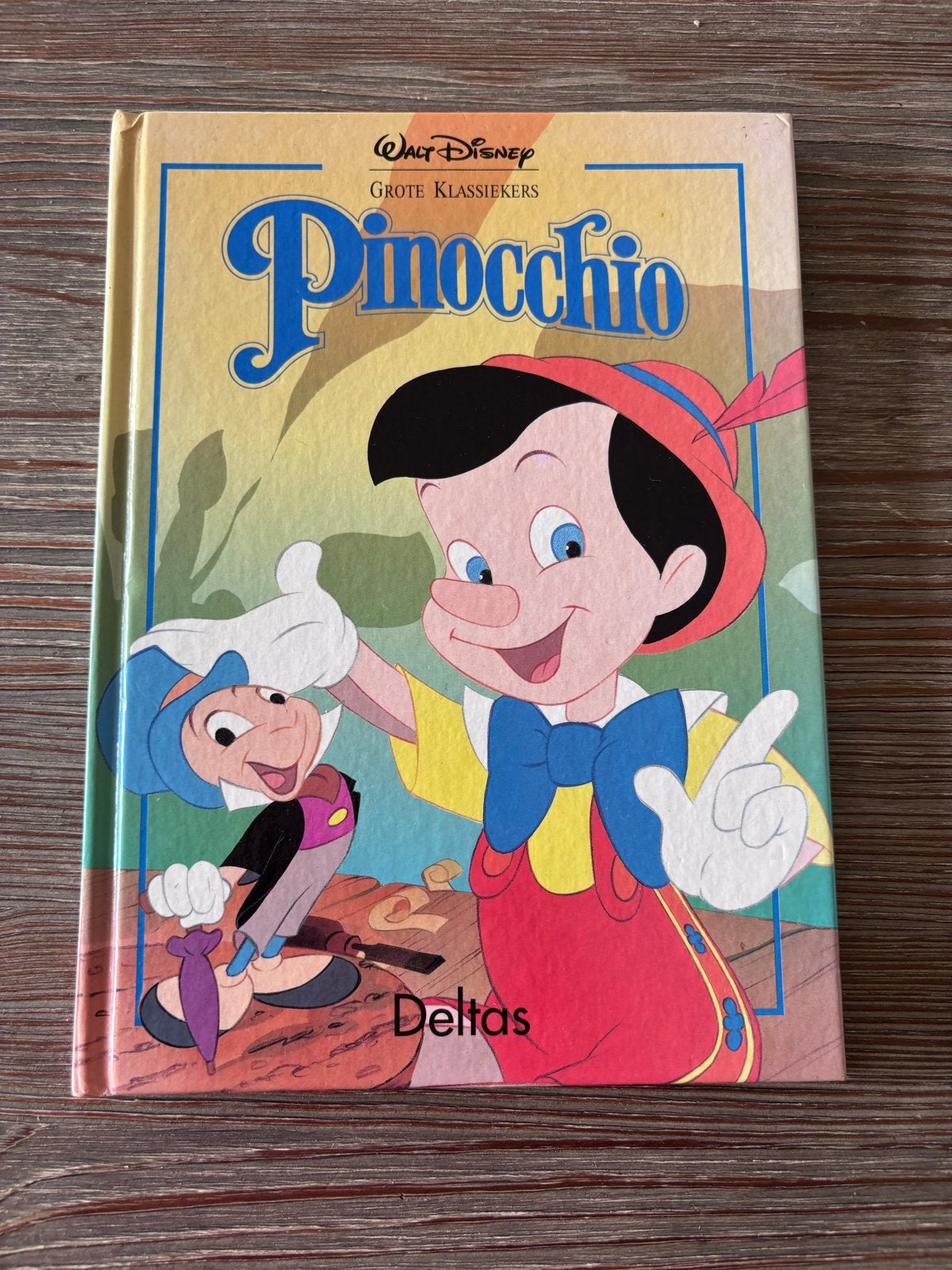 Disney Grote Klassiekers: Pinocchio - Hardcover, Boeken, Ophalen of Verzenden, Zo goed als nieuw, 2 tot 3 jaar
