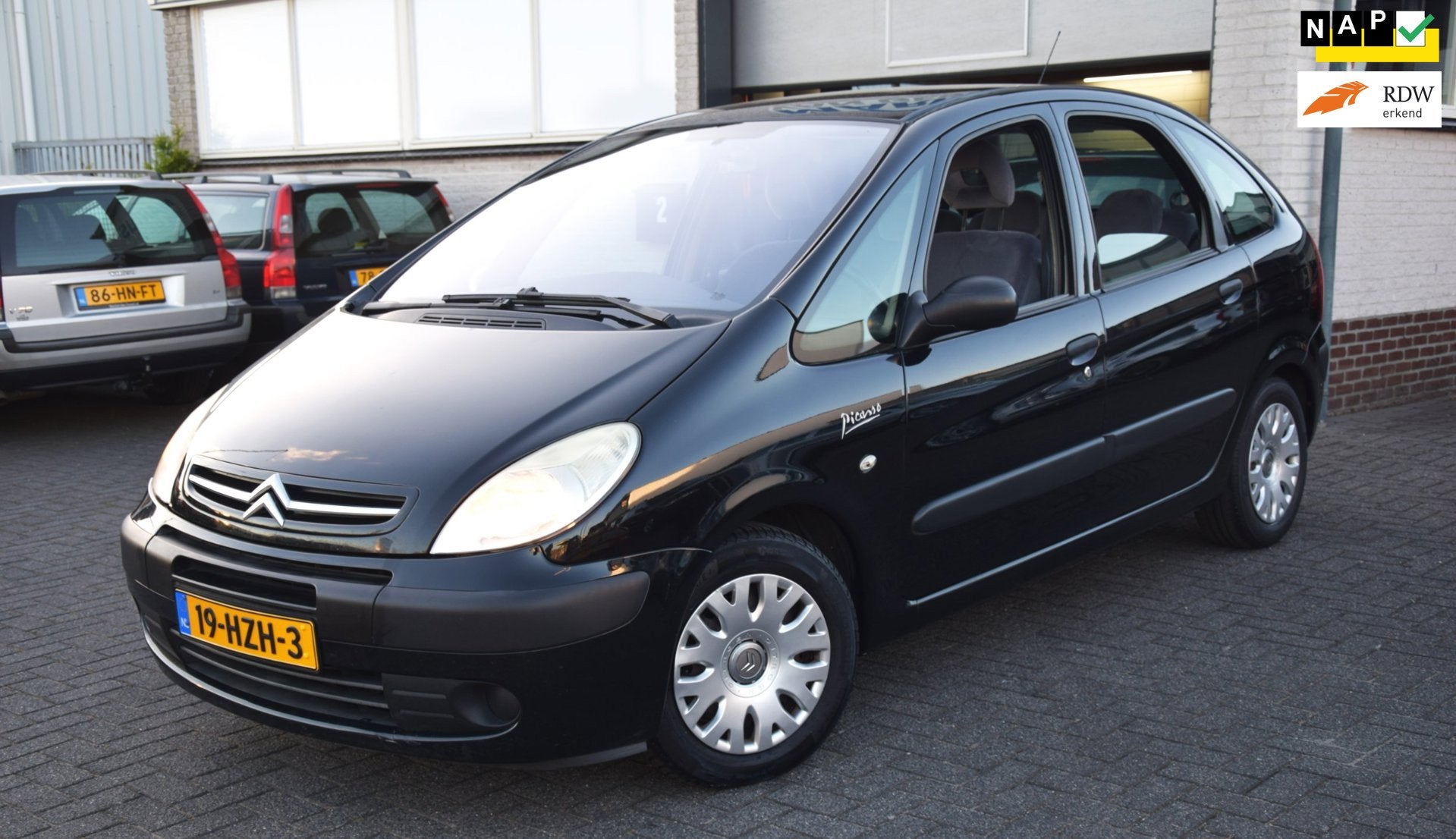 Citroen Xsara Picasso 1.6i-16V Lpg G3 109 pk, Auto's, Citroën, Voorwielaandrijving, 4 cilinders, Zwart, Handgeschakeld