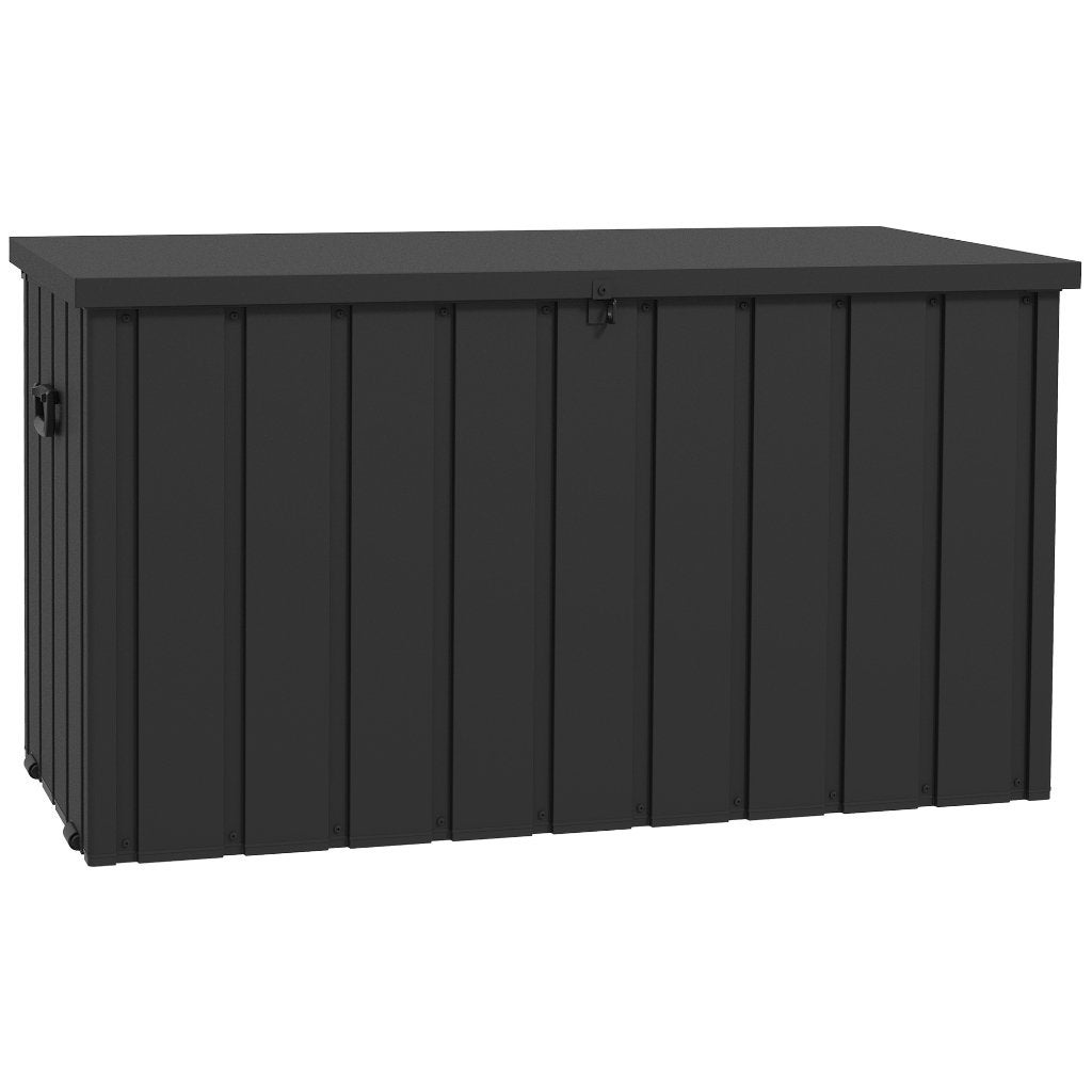 Tuinkist, Kussenbox, weerbestendig, Donkergrijs, Tuin en Terras, Ophalen of Verzenden, Nieuw, Kunststof, Overige typen