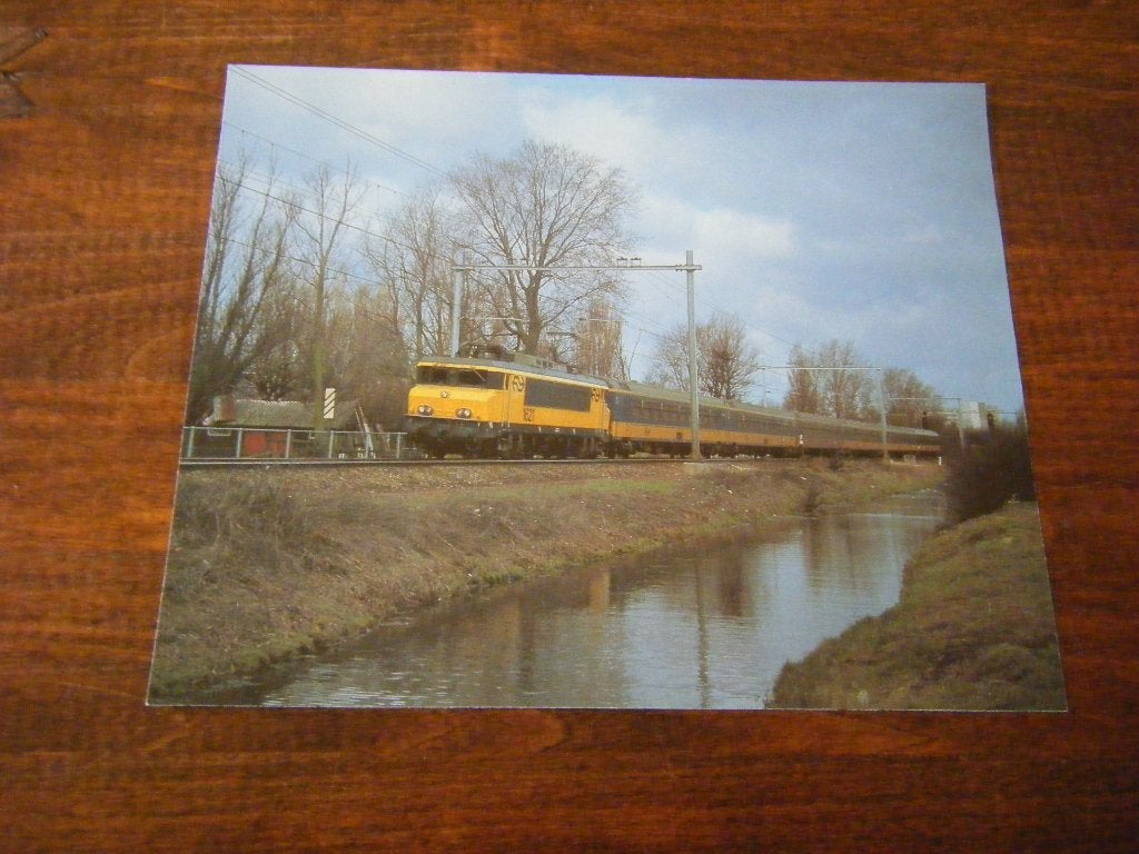 O43 - Trein NS - Locomotief 1621 - Mooi, Verzamelen, Ophalen of Verzenden, Trein, Kaart of Prent