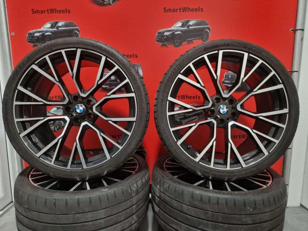 22 inch BMW BREEDSET 809 M X5 X6 F15 F16 E70 E71 VELGEN, Niet ingevuld, 295 mm, Banden en Velgen, Niet ingevuld