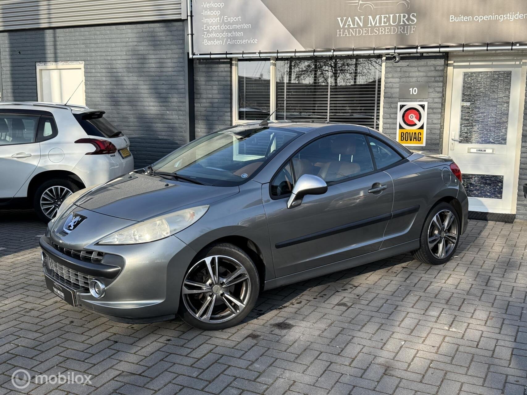 Peugeot 207 CC 1.6-16V T Féline, Cabrio, Airco, Cruise, Apk, Auto's, Voorwielaandrijving, Gebruikt, 4 cilinders, 4 stoelen