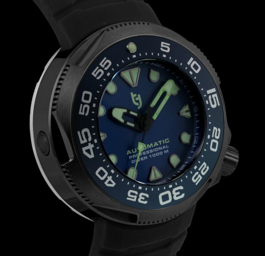 Tecnotempo Professional Diver 1000M Limited Edition, Ophalen of Verzenden, Nieuw, Staal, Overige merken