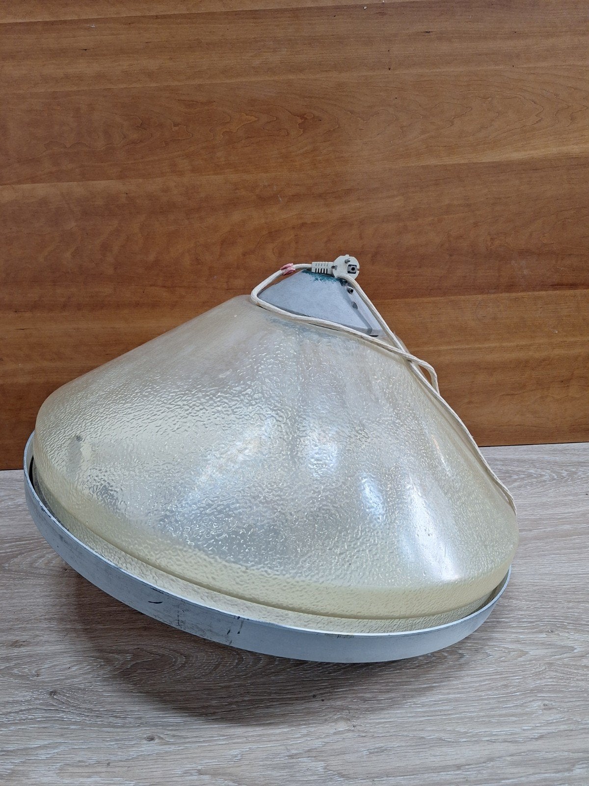HOGRO industriële lamp, diameter ca. 70cm, Huis en Inrichting, Lampen | Overige, Gebruikt, Ophalen
