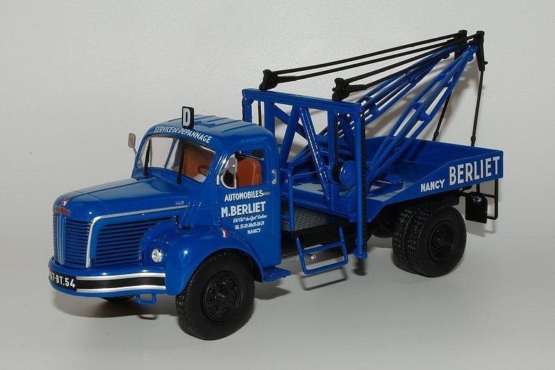 Berliet GLM 10 zware takelwagen Hachette 1:43, Ophalen of Verzenden, Nieuw, Bus of Vrachtwagen, Overige merken
