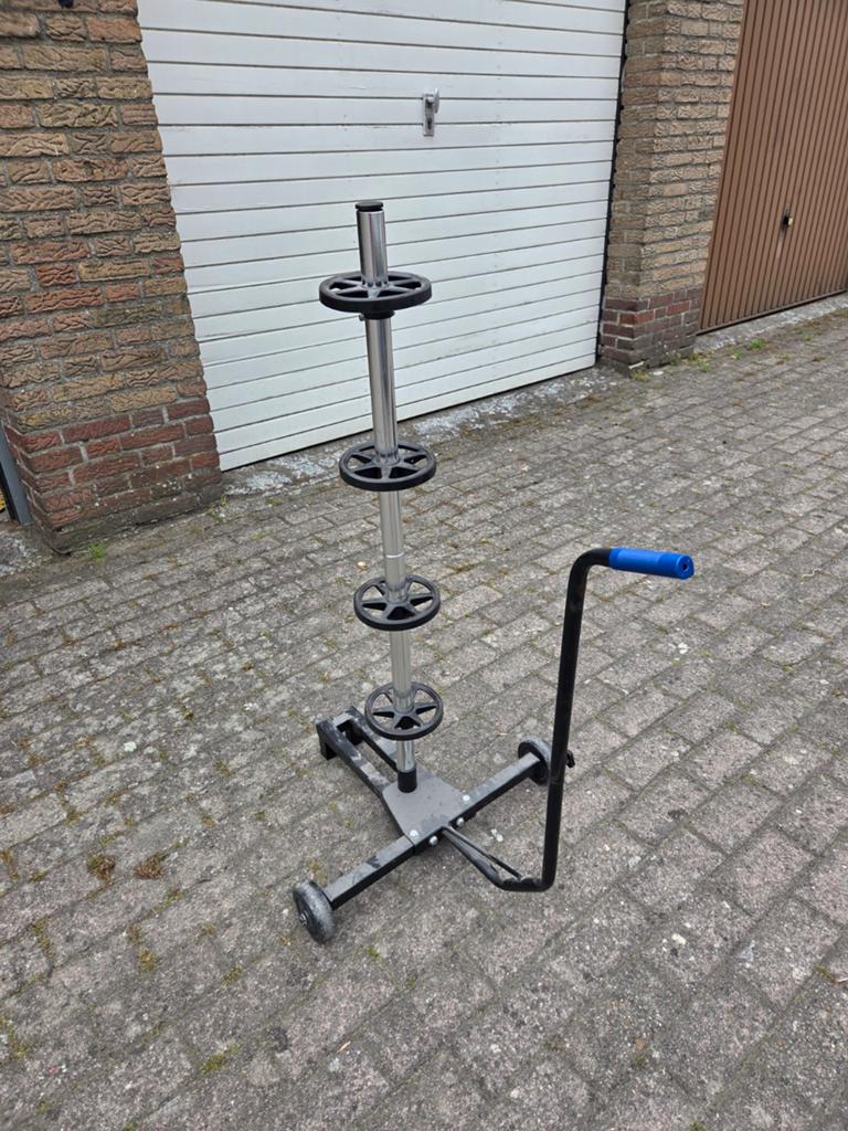 Wiel standaard voor motorfietsen, Ophalen
