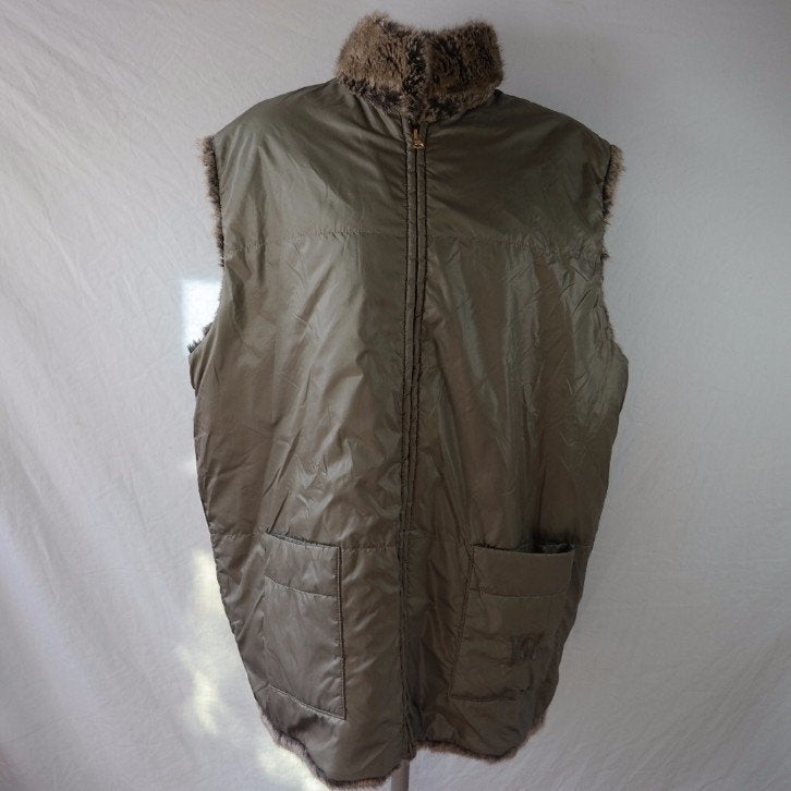 Nepbont gevoerde bodywarmer. Mt 44. Merk Avantgarde, ., Maat 42/44 (L), Ophalen of Verzenden, Zo goed als nieuw