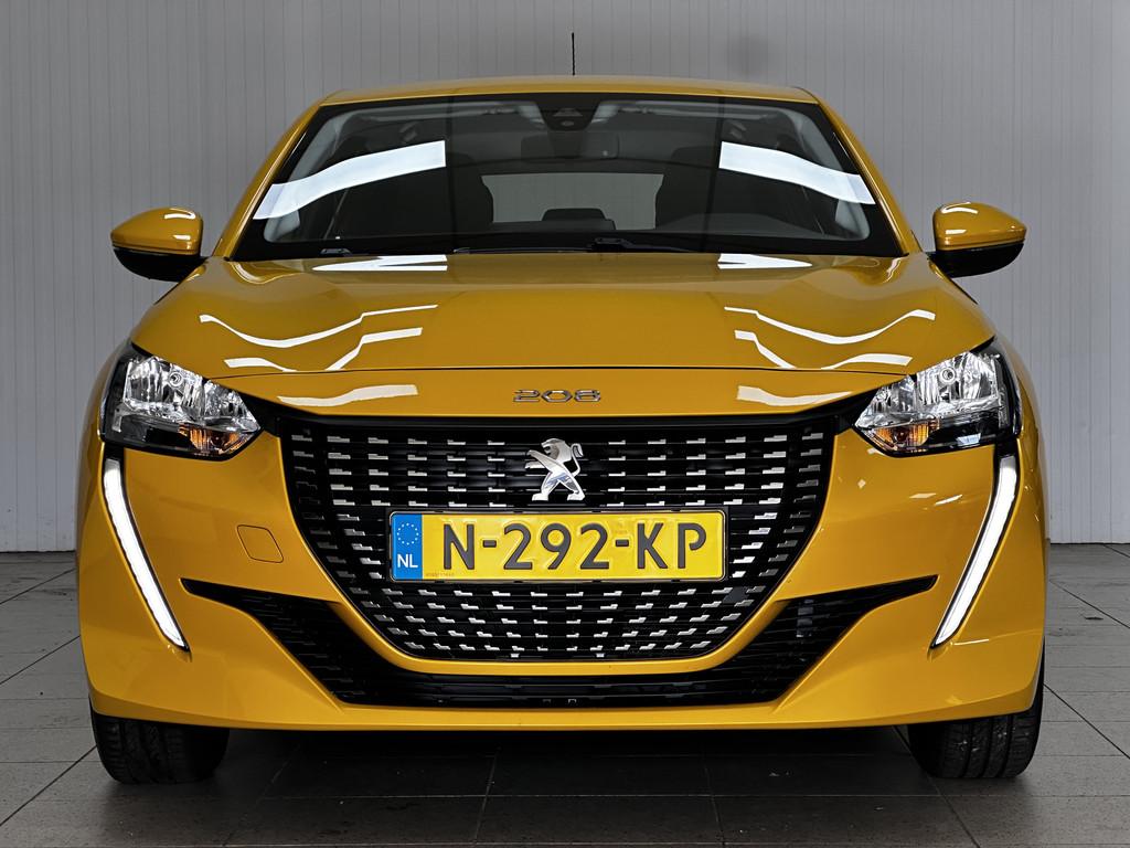 Peugeot 208 1.2 PureTech Active/ Lane-Assist/ Apple + Androi, Voorwielaandrijving, Stof, 1199 cc, Bedrijf