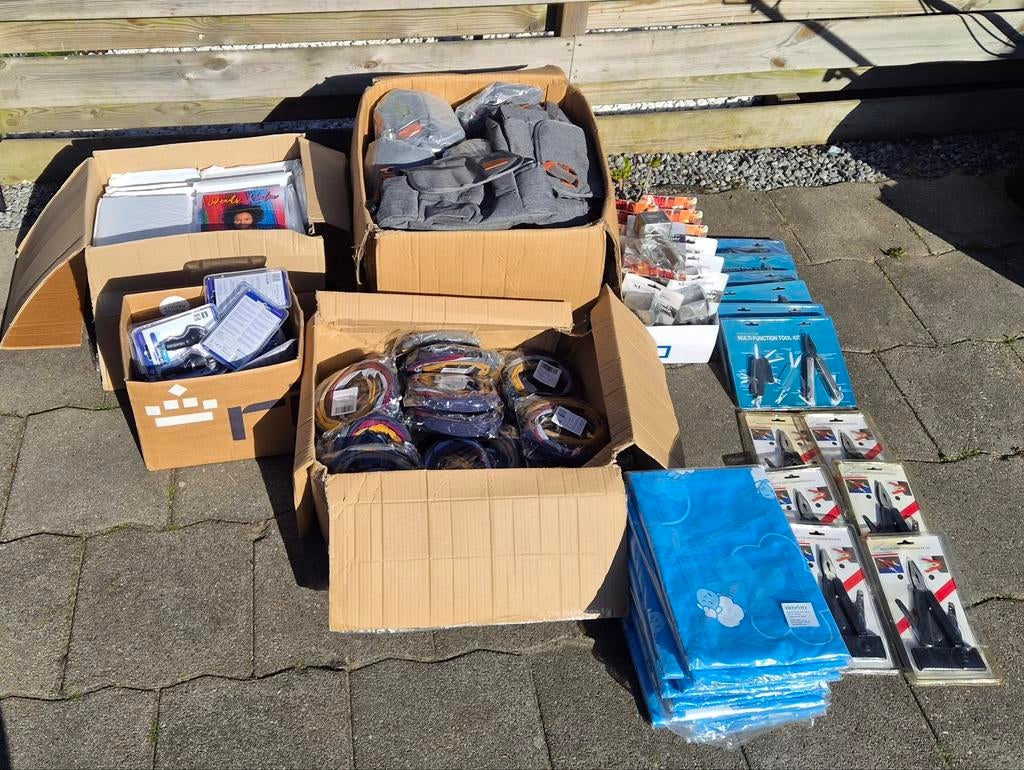 Markt handel alles is nieuw., Diversen, Rommelmarktspullen, Ophalen, Nieuw