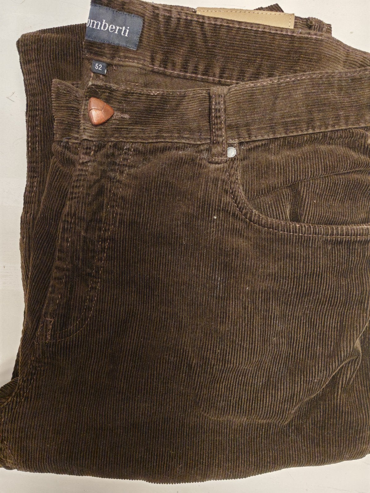 Corduroy Broek Maat 52 Bruin, Ophalen of Verzenden