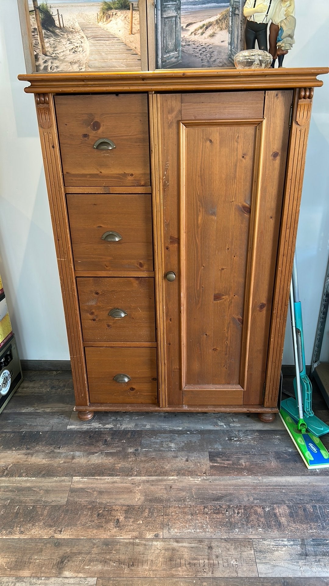 Leuke kast, Ophalen