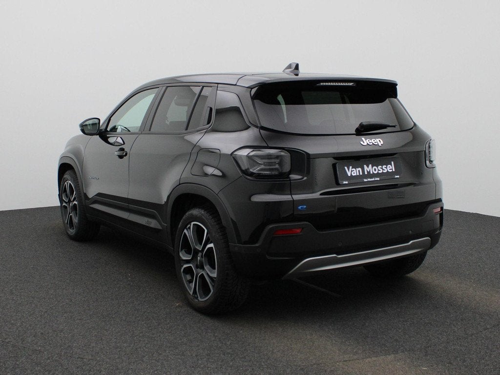 Jeep Avenger 54kWh 1st Edition | 95% SOH | Elektr. Achterkle, Auto's, Jeep, 12 maanden, Stof, Gebruikt, Zwart