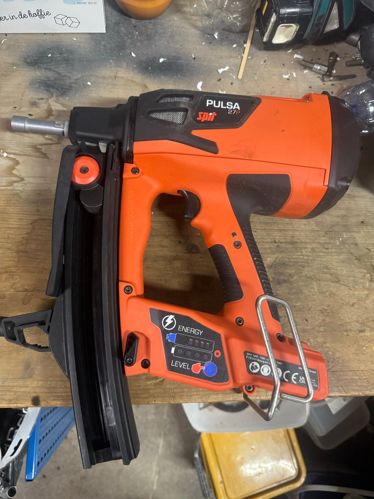 Spit Pulsa 27P nieuw nog nooit gebruikt., Ophalen, Gebruikt, Tacker/nietmachine, Overige merken