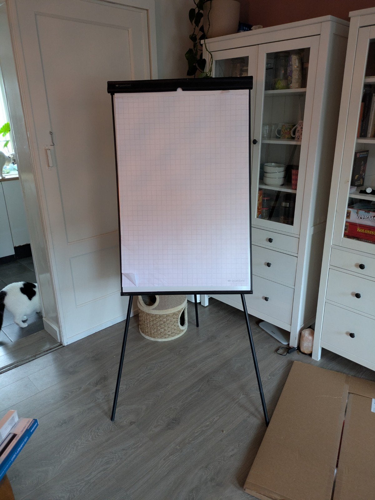Flipover standaard met whiteboard en 2 flipcharts, Ophalen, Gebruikt, Overige typen