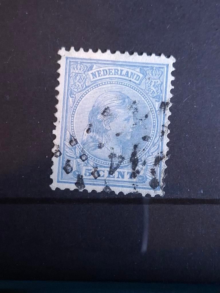Puntstempel zegel nr 14 Boxmeer nvph nr 35, Postzegels en Munten, Ophalen of Verzenden