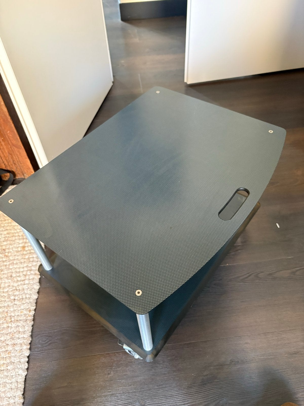 Mooie tv tafel met wieltjes, Huis en Inrichting, Minder dan 100 cm, Modern, 50 tot 75 cm, Kunststof