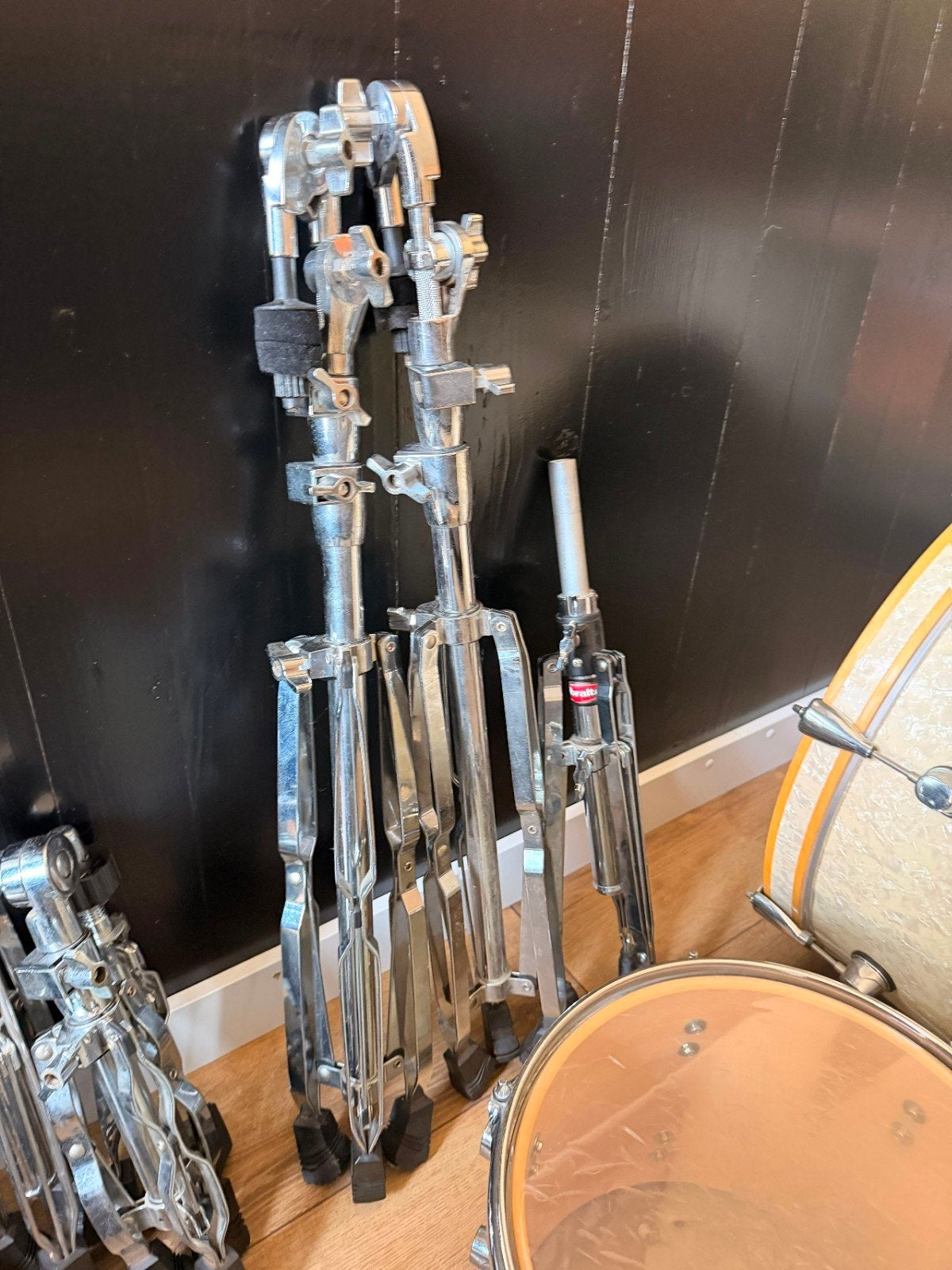 Vogue drumstel met toebehoren, Ophalen, Gebruikt, Overige merken