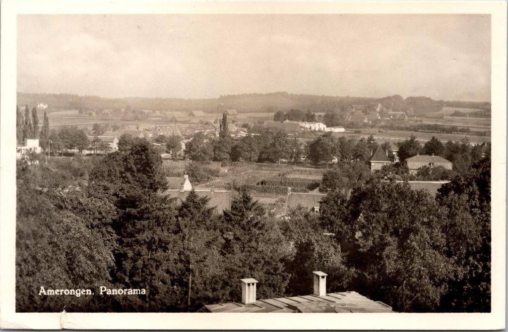 Amerongen - 11 ansichtkaarten jaren 40 50 80 ..., Verzenden, 1940 tot 1960, Gelopen, Utrecht