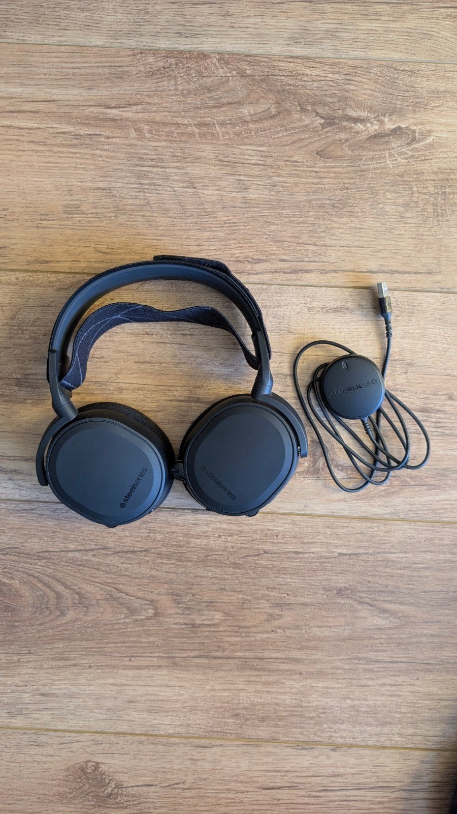 SteelSeries Arctis 7 Draadloze Gaming Headset, Computers en Software, Headsets, Gebruikt, Gaming headset, Ophalen of Verzenden