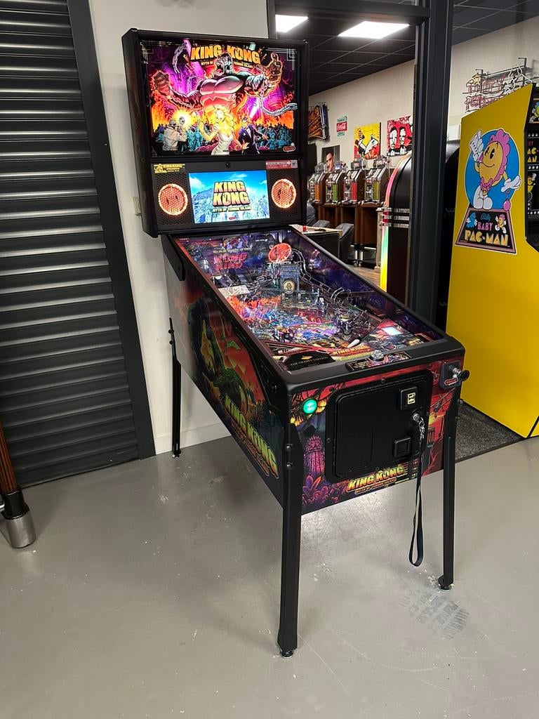 Top flipperkast Stern King Kong Limited Edition Pinball, Verzamelen, Automaten | Flipperkasten, Ophalen, Stern, Zo goed als nieuw