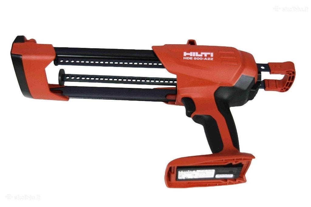 Hilti HDE 500-A22 lijmpistool (chemische ankers) te koop, Ophalen of Verzenden, Zo goed als nieuw, Accuboormachine, Hilti