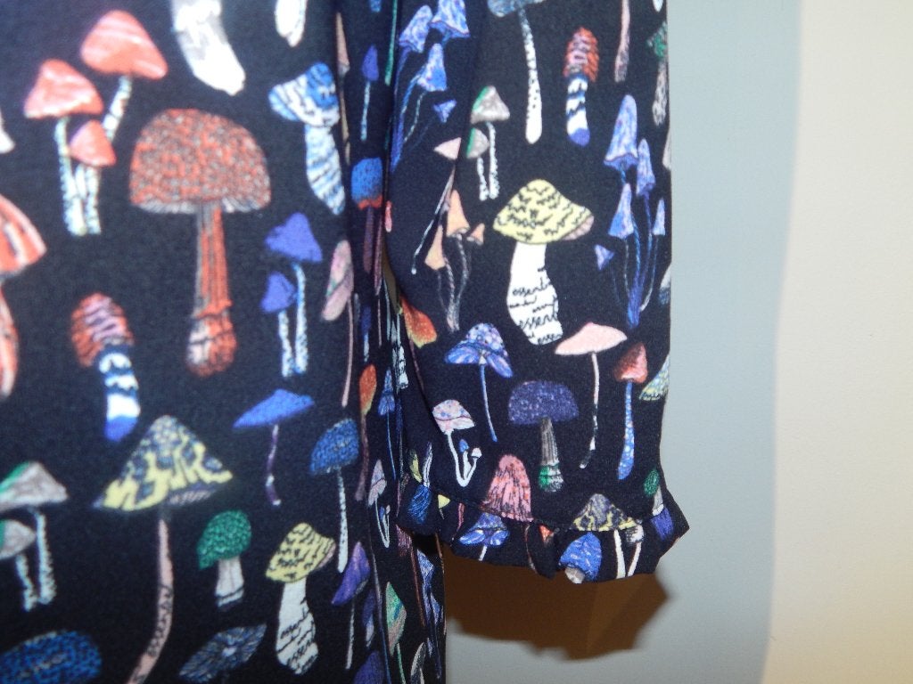 Essentiel Antwerp leuke paddestoelen jurk kleuren merk stof, Kleding | Dames, Maat 38/40 (M), Overige kleuren, Verzenden, Zo goed als nieuw