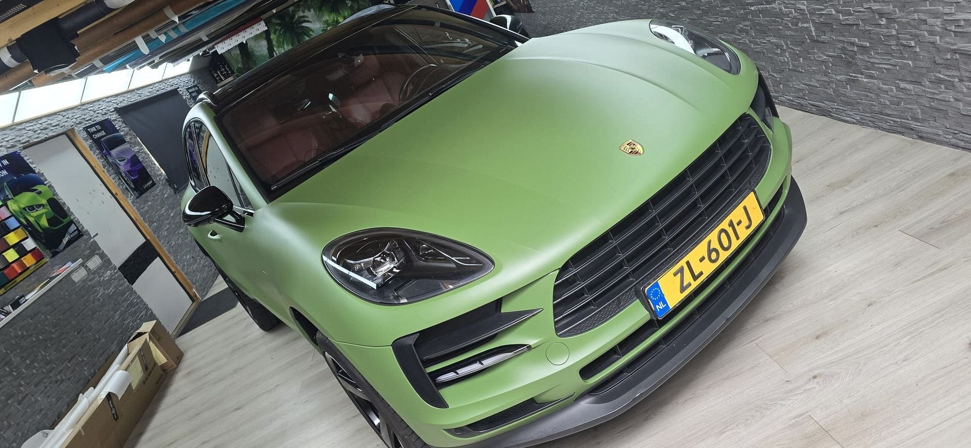 Porsche Macan Wrappen Carwrapping Autowrapping, Garantie, Overige werkzaamheden