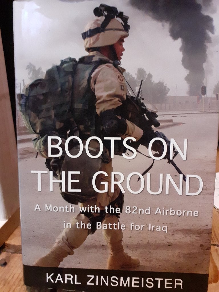 Boots on the Ground 82nd Airborne, Ophalen of Verzenden, 1945 tot heden, Zo goed als nieuw, Landmacht