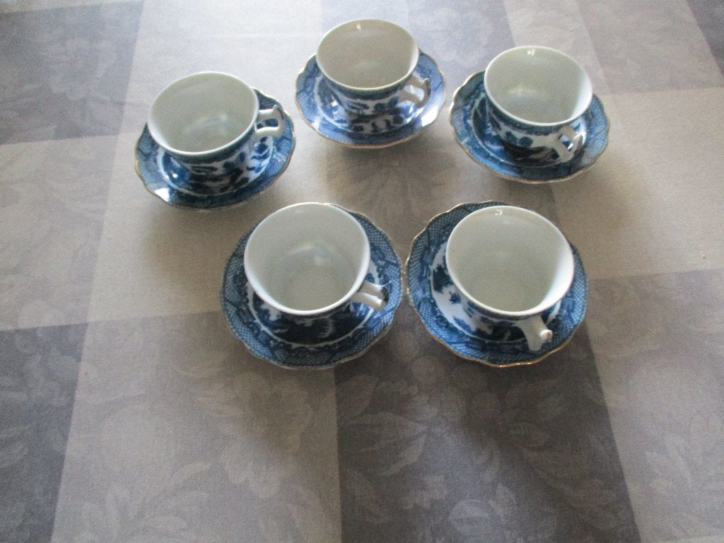 Espresso kopjes (5 stuks), Huis en Inrichting, Overige merken, Vintage, Ophalen of Verzenden, Zo goed als nieuw