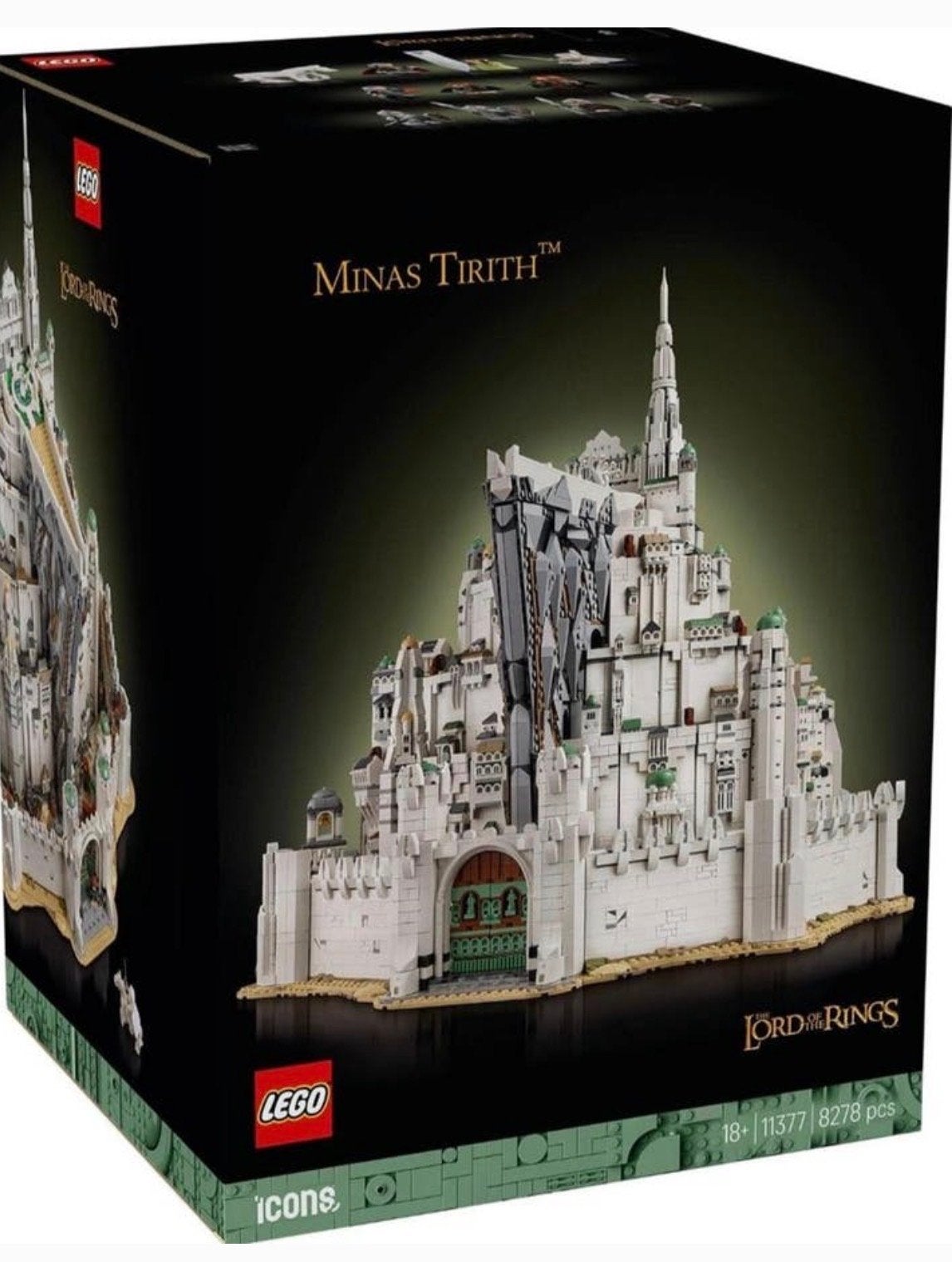 LEGO Icons Lord of the Rings Minas Tirith 10333 Nieuw Sealed, Ophalen, Overige thema's, Lego, Nieuw