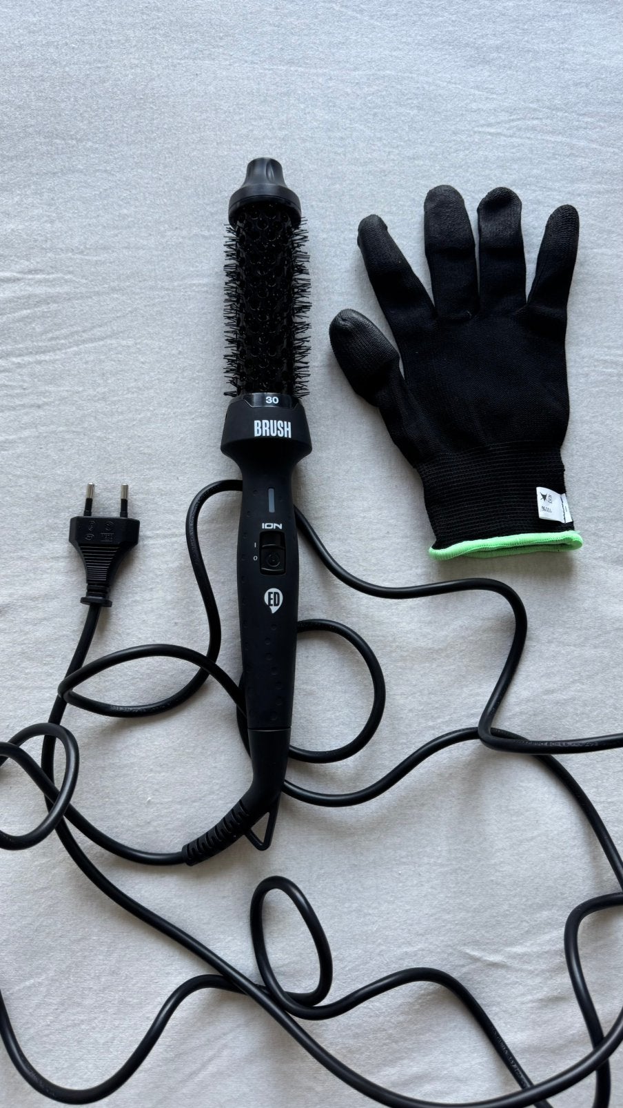 Evryday BRUSH 30 mm warmteborstel, Verzenden, Zo goed als nieuw, Krultang of Stijltang