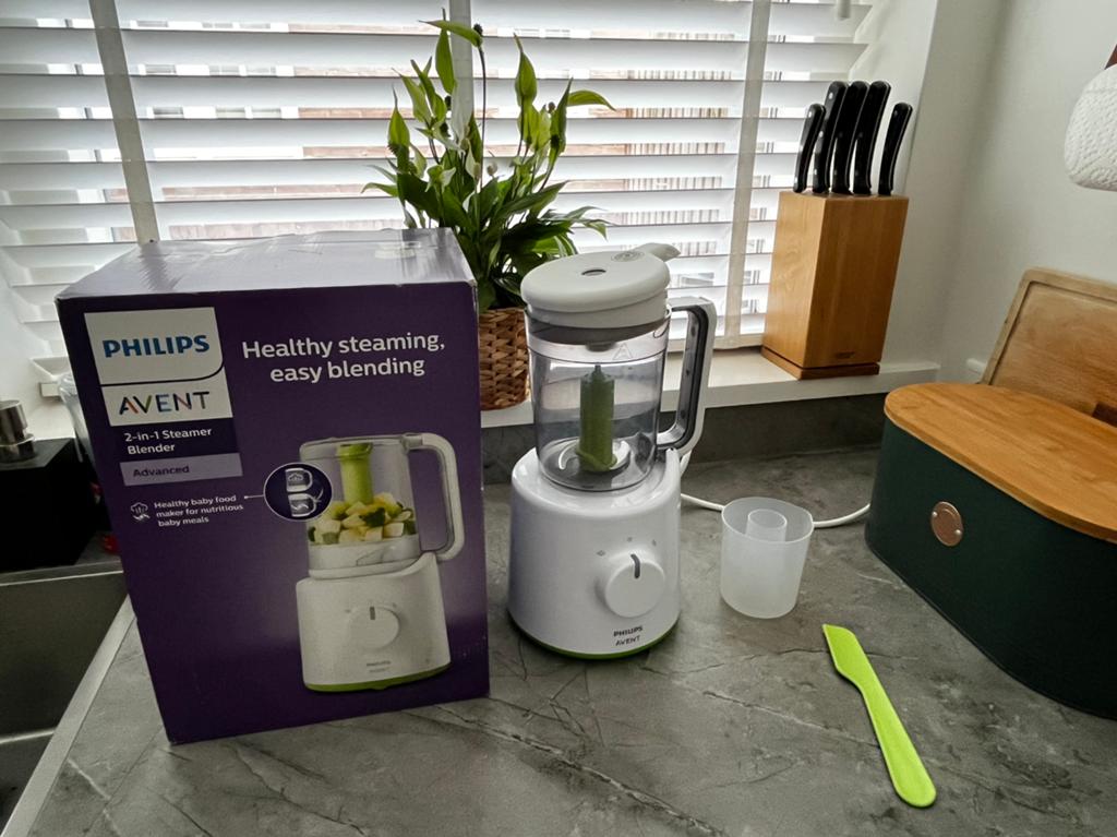 Philips Avent 2-in-1 Stomer en Blender voor Babyvoeding, Ophalen, Zo goed als nieuw, Blender